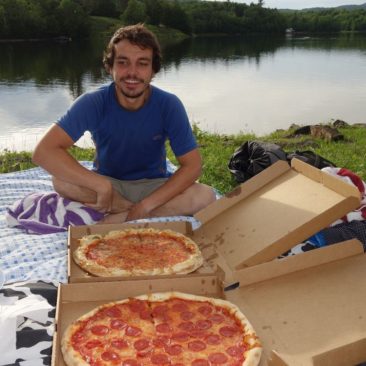 Pizza am See
