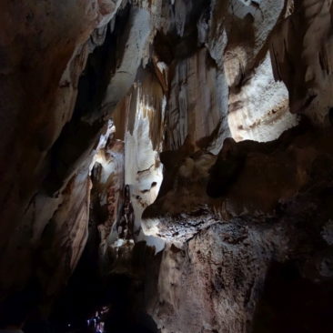 Felsformation in der Cutta Cutta Höhle