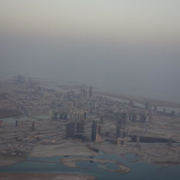 Abu Dhabi aus der Luft