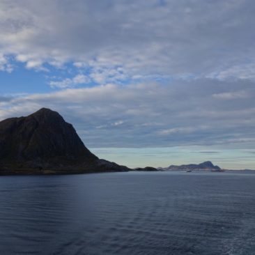 Schroffe Küstenlandschaft Norwegens