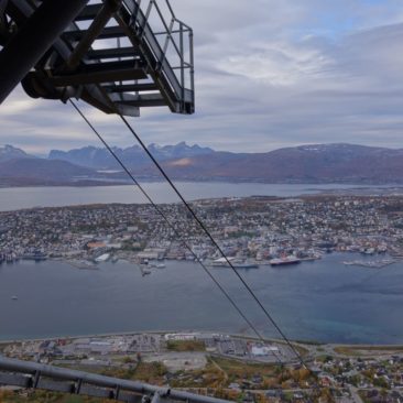 Ausblick über Tromsø